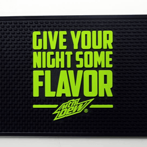 Night Rubber Bar Mat