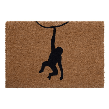 Tree and Monkey Coir Mat