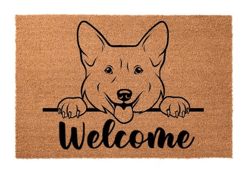 Fox Coir Door Mat